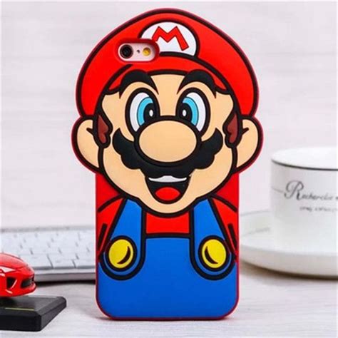 Super Mario Big Head Iphone Case Iphone 5s Covers Silicone Phone