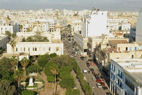 Aerial View To The Historical City Center Of Sfax In Sfax Tunisia
