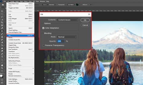 How To Photoshop Someone Out Of A Picture The Easy Method