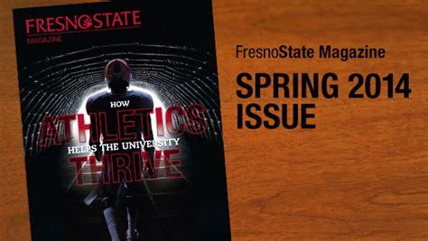 FresnoState Magazine Explores Link Between Academics And Athletics