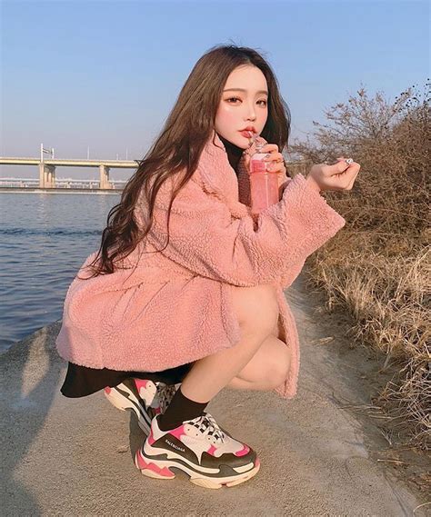 Me Eara Korean Ulzzang Girl Instagram Pink Rosa