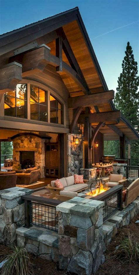 Gorgeous 50 Incredible Log Cabin Homes Modern Design Ideas