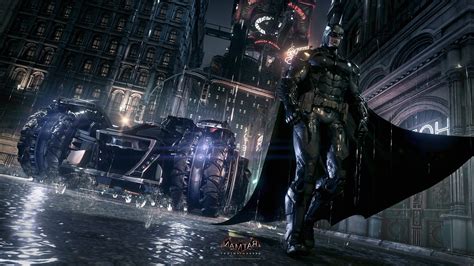 1920x1080 Batman Batman Arkham Knight Rocksteady Studios Batmobile