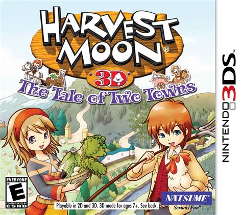 Harvest Moon 3d The Tale Of Two Towns Nintendo 3ds Rom And Cia Download