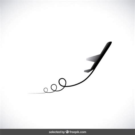 Airplane Silhouette Image Eps Ai Vector Uidownload