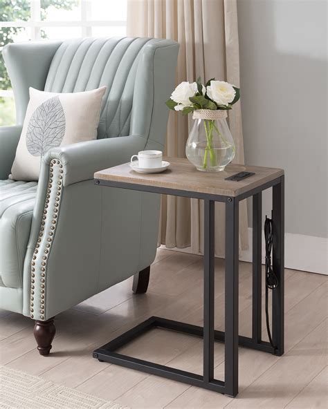 For your convenience, the airport offers charging stations throughout the secure side of all terminals. Soho C-Table with USB Charging Station in Drift Wood ...