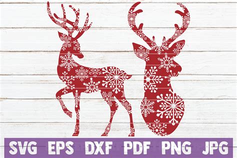 Free Svg Christmas Reindeer Free SVG Cut Files Premium Files SVG
