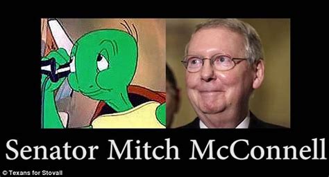 25+ best memes about mitch mcconnell | mitch mcconnell memes. Sen. Mitch McConnell 'looks and fights like a TURTLE' says ...