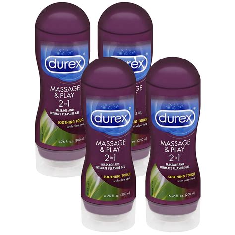 Durex 2 In1 Massage And Play Lubricant Soothing Touch With Aloe Vera 6