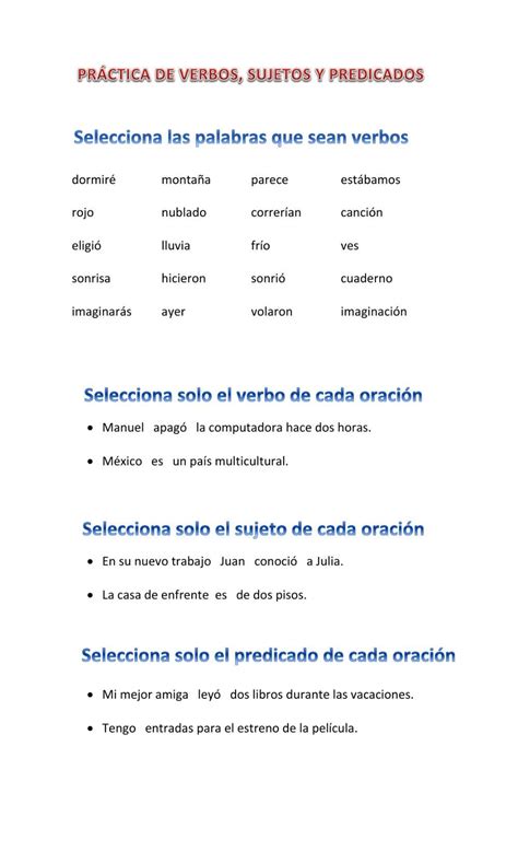 Texts Subject And Predicate Alphabetical Order First Language