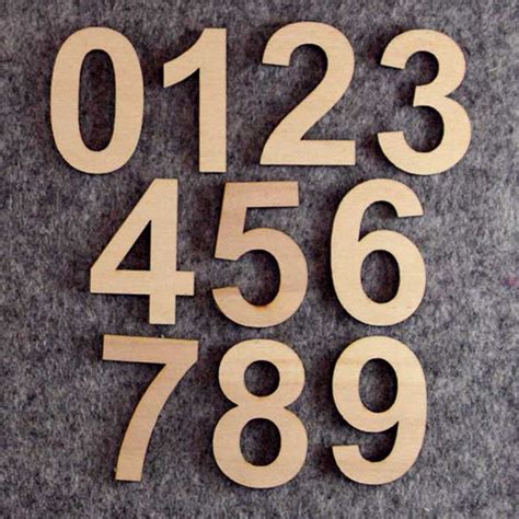 Arial Font Number Set 3mm Or 6mm Plywood 0 9 10 Characters Etsy Uk