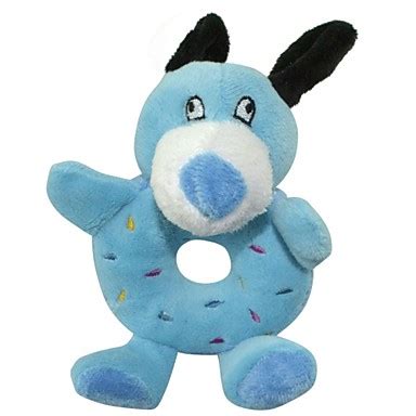 The little dutch seahorse rattle makes a lovely first toy for your baby. Little Blue Bear Donut Ring Style Soft Plush Toy for Pets ...