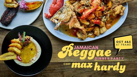 Jamaican Reggae Dinner Party New York Times Celebrated Chef Max Hardy