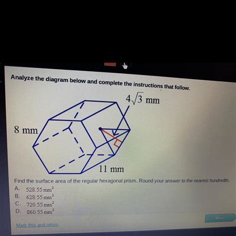 The above example will clearly illustrates how to calculate the volume, surface area, perimeter of a hexagonal prism manually. Find the surface area of the regular hexagonal prism ...