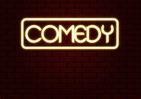 What makes a great comedy? Free Comedy Neon Vector 99553 - Download Free Vectors ...