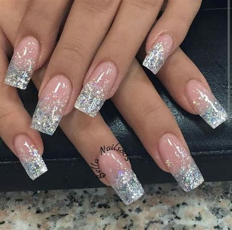 Pin By Eliina Virgili On Nails Ombre Nails Glitter Sparkle Nails