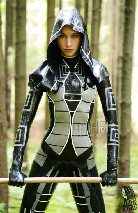 Womans Fashion Catsuits Made In Natural Rubber Latex