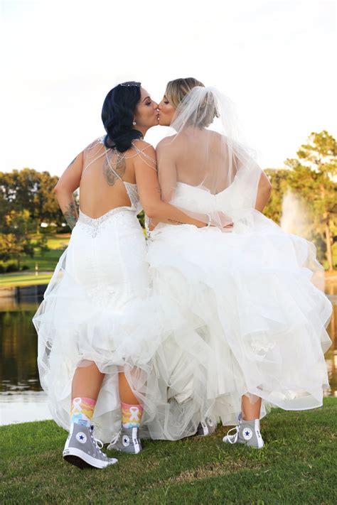 Two Brides Florida Wedding Popsugar Love And Sex Photo 46