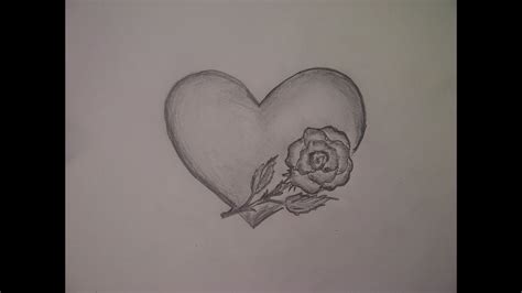 dibujos a lapiz de rosas y corazones imágenes de dibujos a lápiz hamkriskar