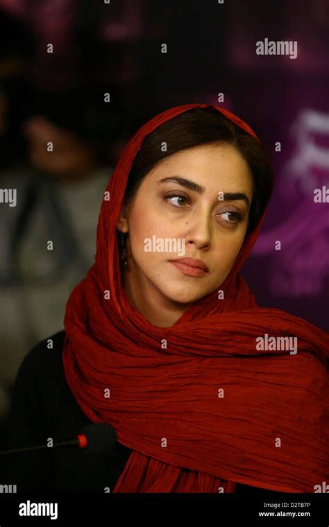 Tehran Iran Actress Bahareh Kian Afshar At Day 1 Of The 31th International Fajr Film Festival