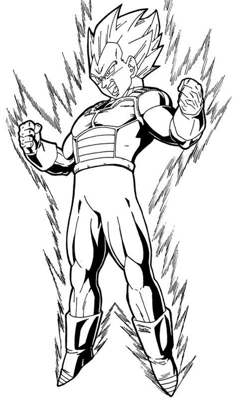 Gogeta vegerot bateraketa dragon ball, dragon ball, legendary creature, fictional characters, cartoon png. Dragon Ball Z Vegeta Super Saiyan Coloring Pages Sketch ...