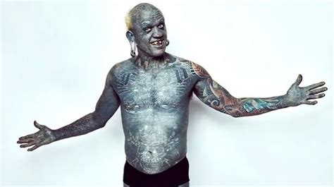 Most Tattooed Man On Earth Unrecognisable In Unearthed Photo Before