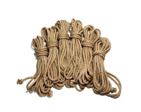 100 Jute Bondage 10m Rope Bdsm Gear Adult Sex Toy Handcuffs Toys