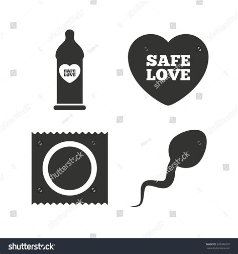 safe sex love icons condom package stock vector royalty free 320349218 shutterstock