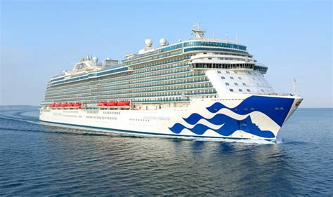 Newest Princess Cruise Ship Arrives In Fort Lauderdale To Prepare For