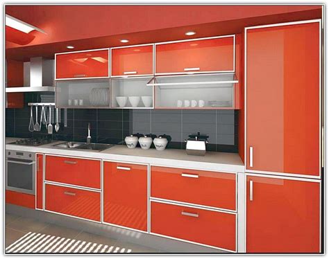 aluminum kitchen cabinets     laminate
