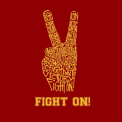 Fight On Usc Fight Song Usc Trojans Logo Usc Trojans Football