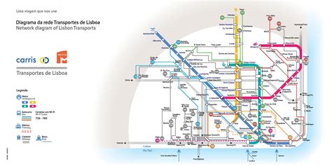 Tram Map Of Lisbon