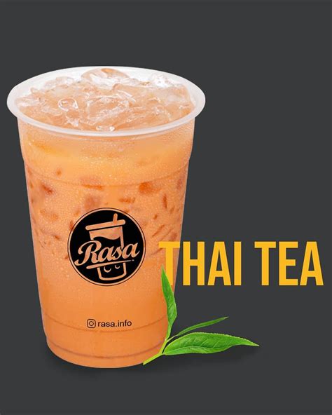 Desain X Banner Thai Tea Gambar Spanduk Images
