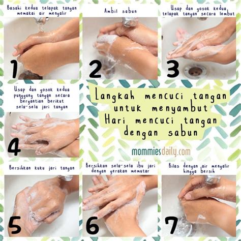 Cuci tangan adalah salah satu cara terbaik untuk melindungi diri dan keluarga anda dari penyakit. 6 Hal Agar Manfaat Cuci Tangan Lebih Maksimal - Mommies Daily