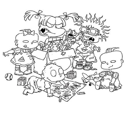 Games, puzzles, and other fun activities to help kids practice letters, numbers, and more! Rugrats Coloring Pages - GetColoringPages.com