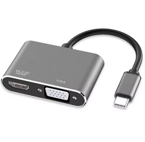 Hub Usb C A Hdmivga Portátil Shop