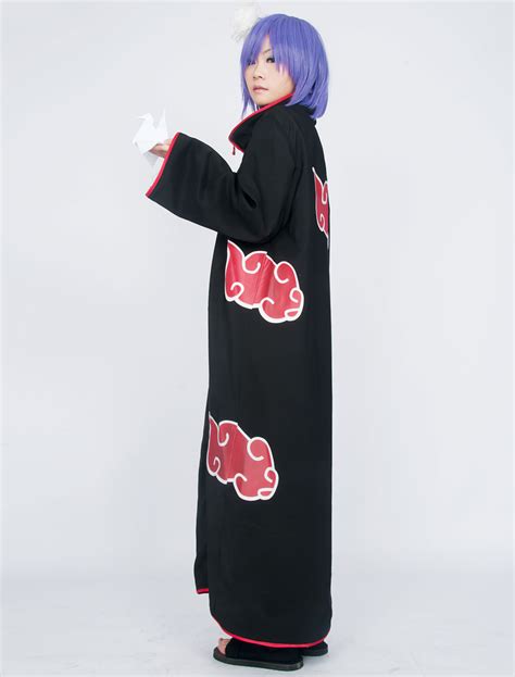 Naruto Konan Akatsuki Toussaint Cosplay Costume Halloween