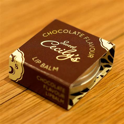 Chocolate Flavour Lip Balm By Sweet Cecilys