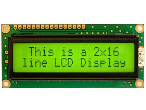 16x2 Lcd Display For Interfacing With Arduinojhd162a Working Commandpinout