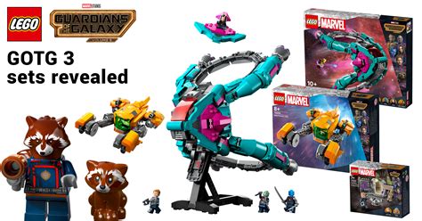 Three New Lego Marvel Guardians Of The Galaxy Sets Revealed News