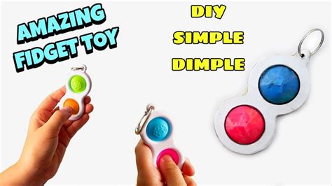 How To Make a Simple Dimple | Homemade Simple Dimple/ DIY Simple Dimple | Fidget Toy Pop It ...