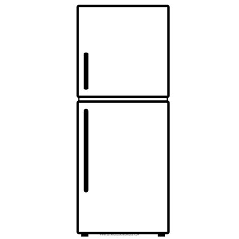 Refrigerator Coloring Page Ultra Coloring Pages