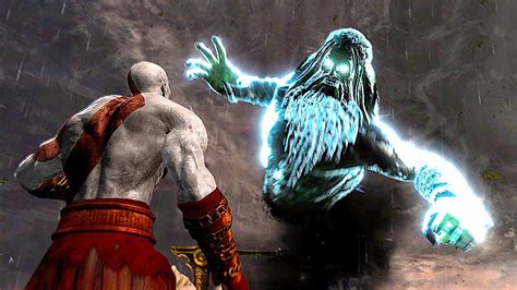Kratos Vs Zeus God Of War