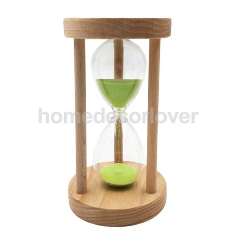35101530 Minutes Wooden Sand Timer Sandglass Gamekids Brushing