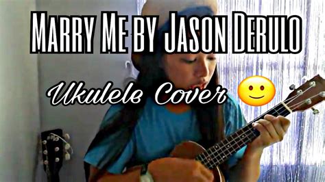 Jason derulo marry me capital fm session 2014. Marry me by Jason Derulo Ukulele Cover - YouTube