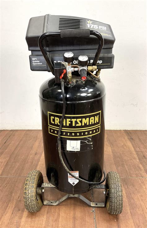 Bid Now Craftsman Professional 25 Gal Air Compressor January 6 0122