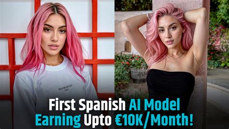 Meet Aitana AI Model First Spanish AI Model Earning Upto 10K Month