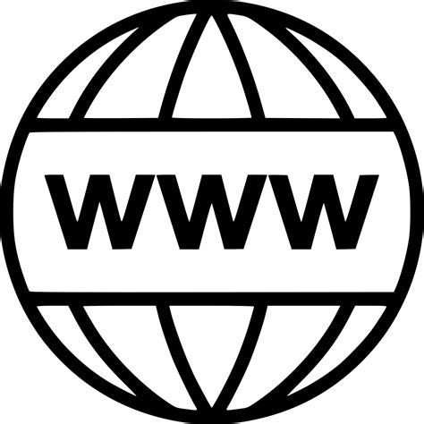Download Www World Wide Web Svg Png Icon Free Download (#532695) - OnlineWebFonts.COM