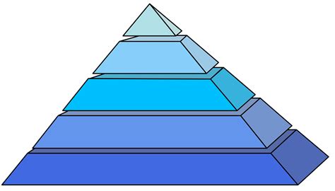 Free Vector Graphic Pyramids Blue Shape Egyptian 3d Free Image