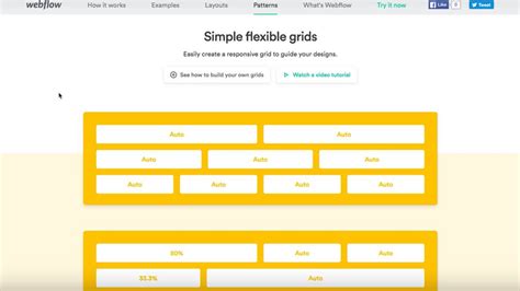 Build A Flexible Grid System Using Flexbox Video Webflow Help